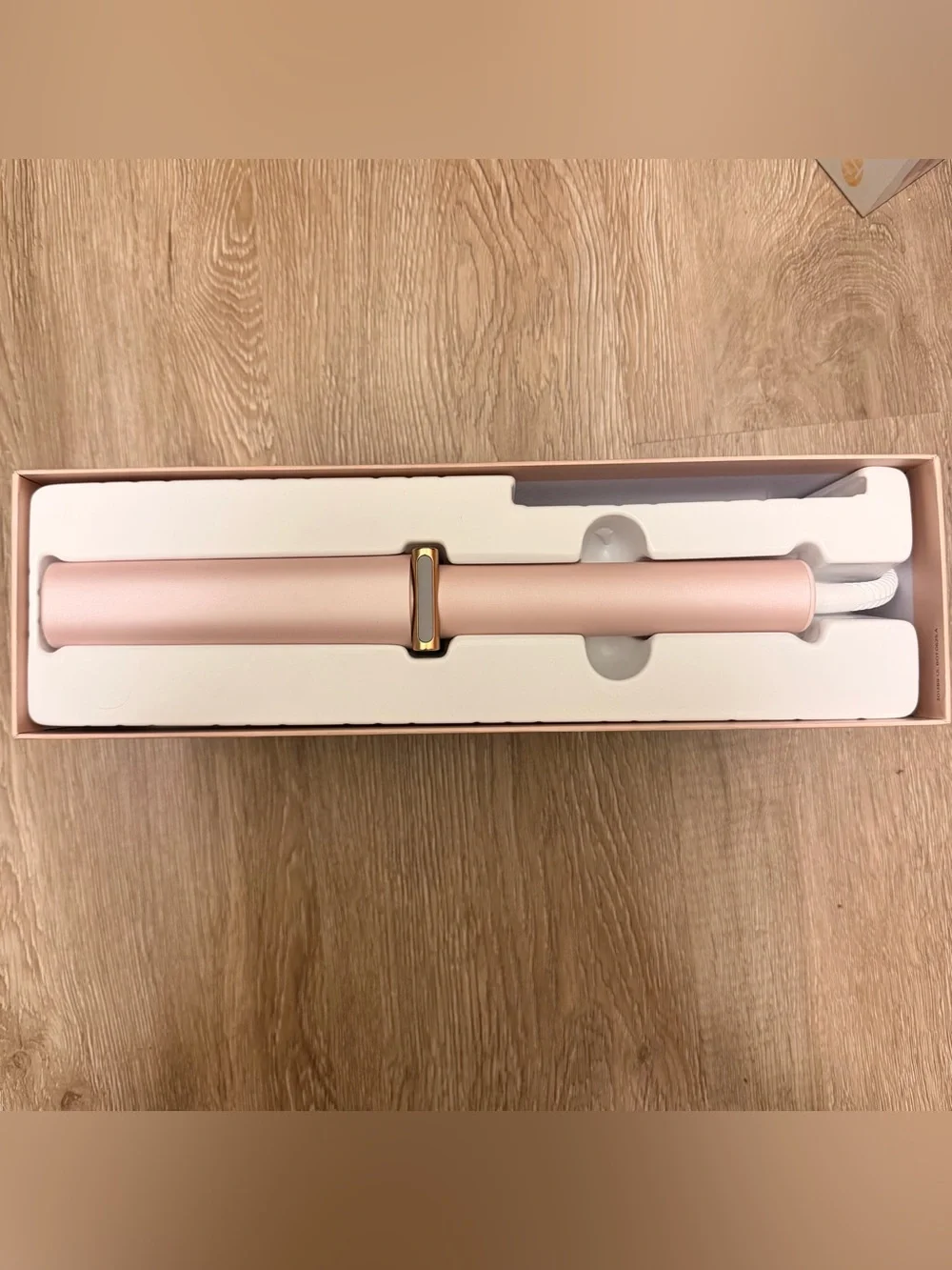 T3 Curling Straightener 2-in-1 Styling Iron -Pink, External Heated Plates